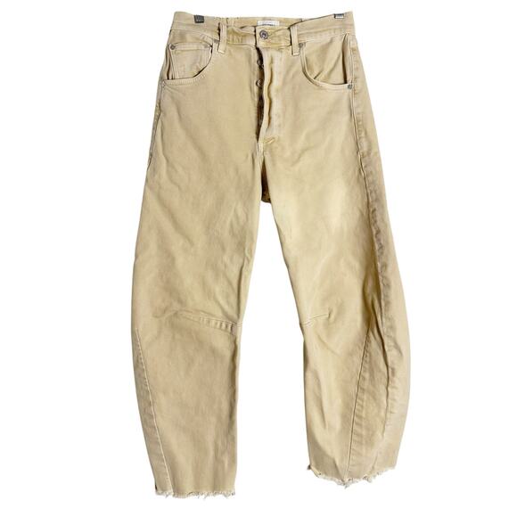 Citizens Of Humanity Tan Straight Leg Jeans - Picture 5 of 16